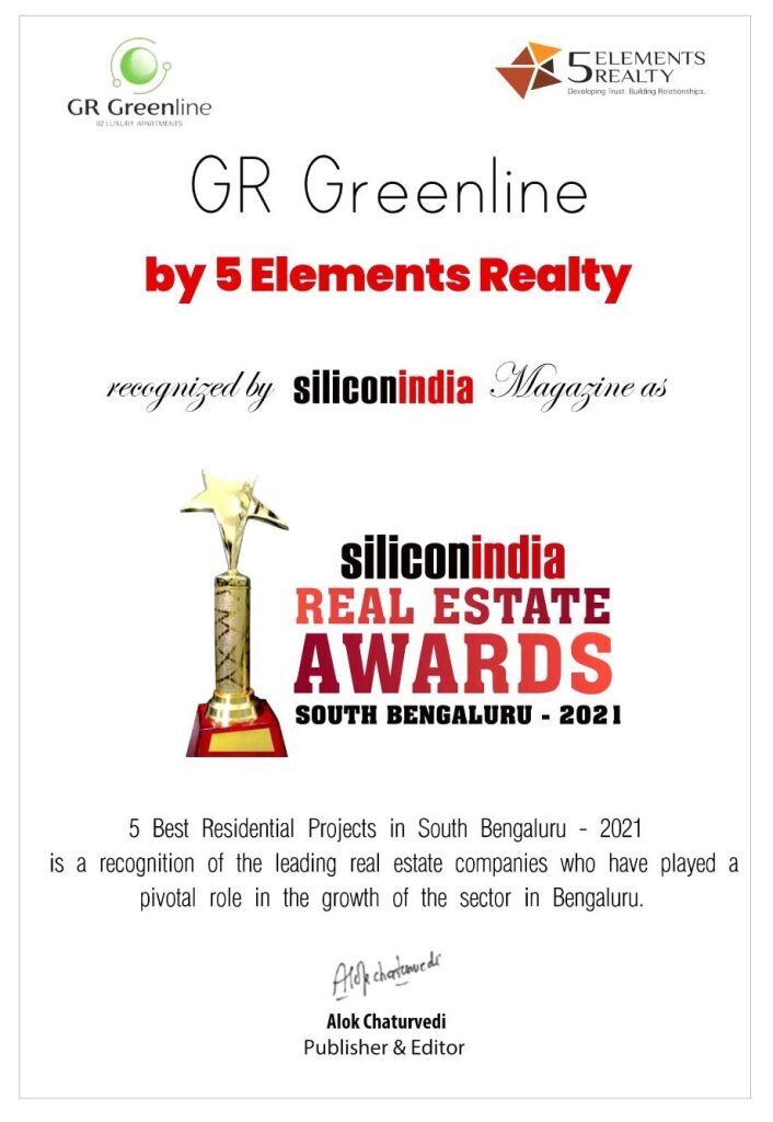 Greenline - A award winning project in Bangalore